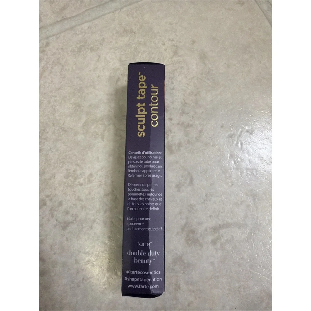TARTE- MEDIUM COOL BRONZE -Tarte Sculpt Tape Contour | New, Full-Size